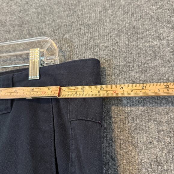 Volcom Pants Mens 36 Blue Chino Straight Leg Casual Comfort Belt Loops Pockets - Picture 4 of 10